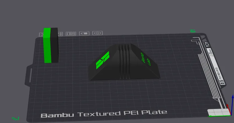 4 Plate Holder - Bambu logo