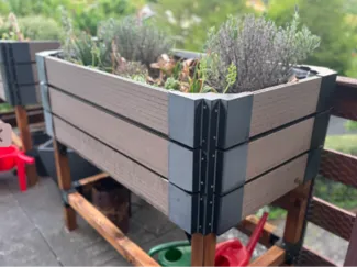 The 3D-Printed raised bed