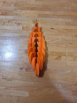 Adorno temático: Pumpkin Flexi - 2 Color, 16 Segments — vista de referencia 3