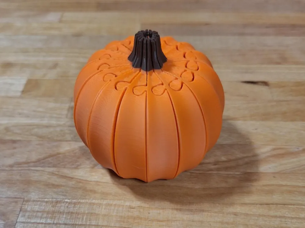 Adorno temático: Pumpkin Flexi - 2 Color, 16 Segments. Referencia del modelo original.
