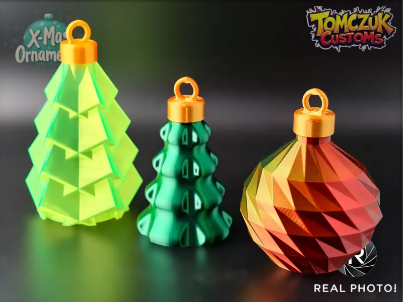 X-Mas Ornaments – Vase Mode 3-Pack