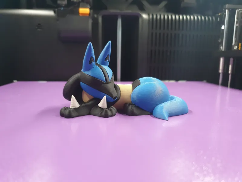 Sleeping Lucario