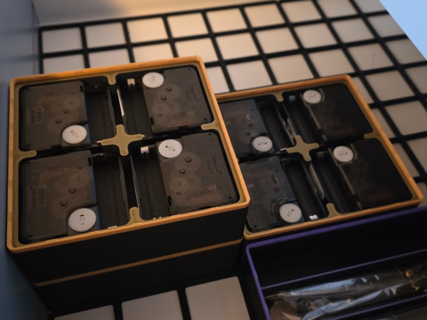 Clock kit 011 gridfinity organizer