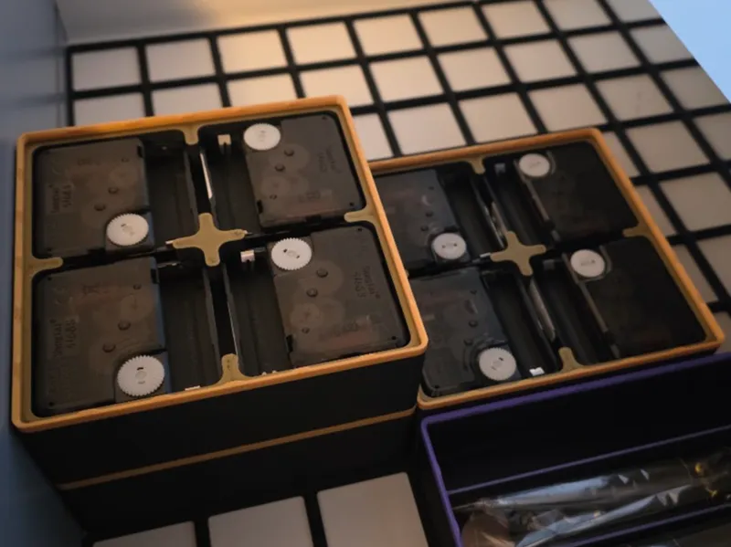 Clock kit 011 gridfinity organizer