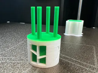 Calibration Test Cube/Cylinder + Retraction
