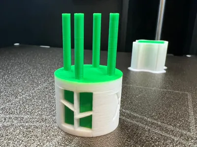 Calibration Test Cube/Cylinder + Retraction 