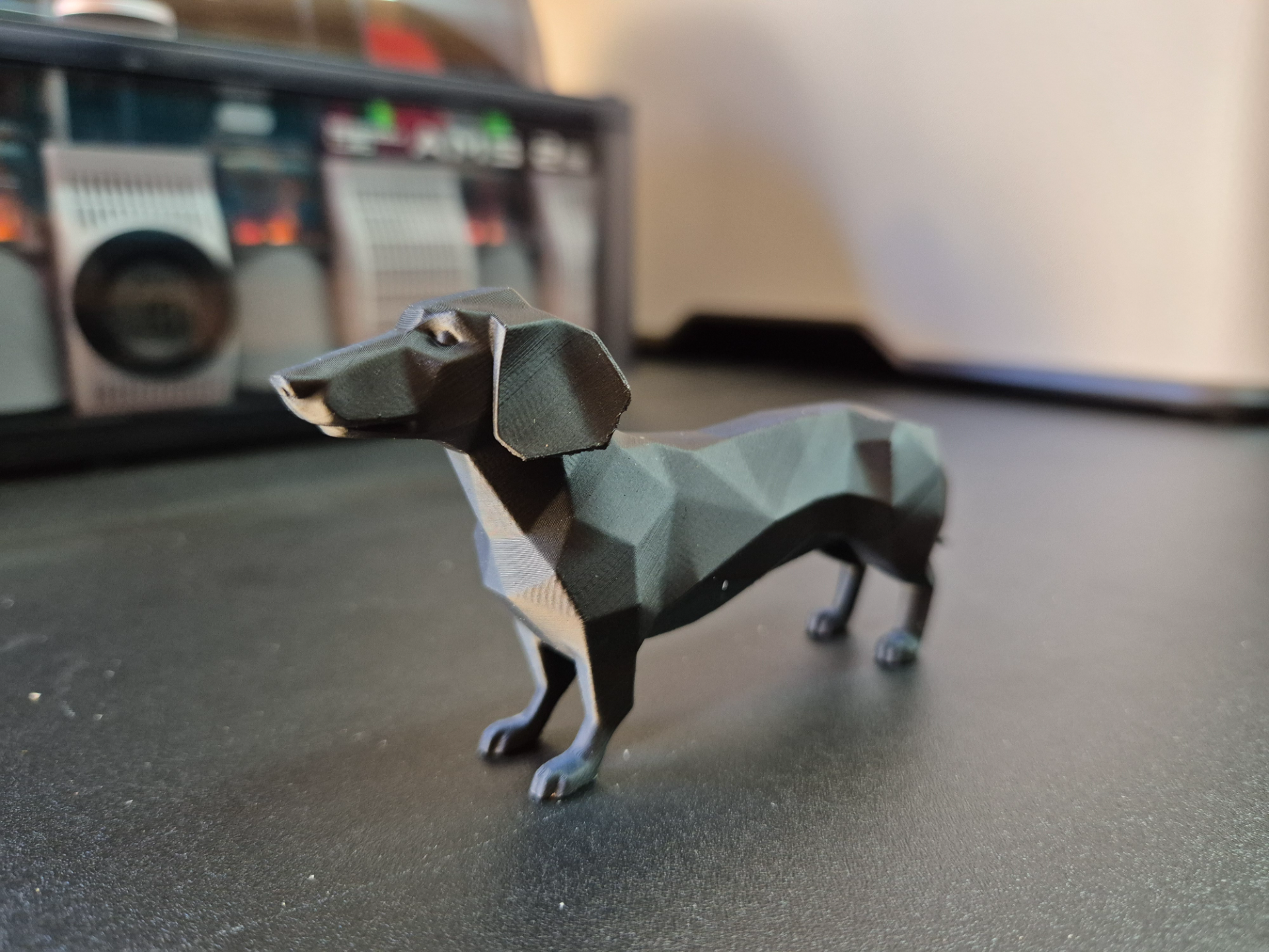 Low Poly Dackel