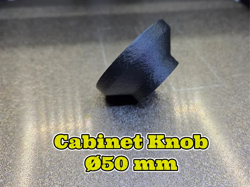 Cabinet Knob/Pull, Ø50