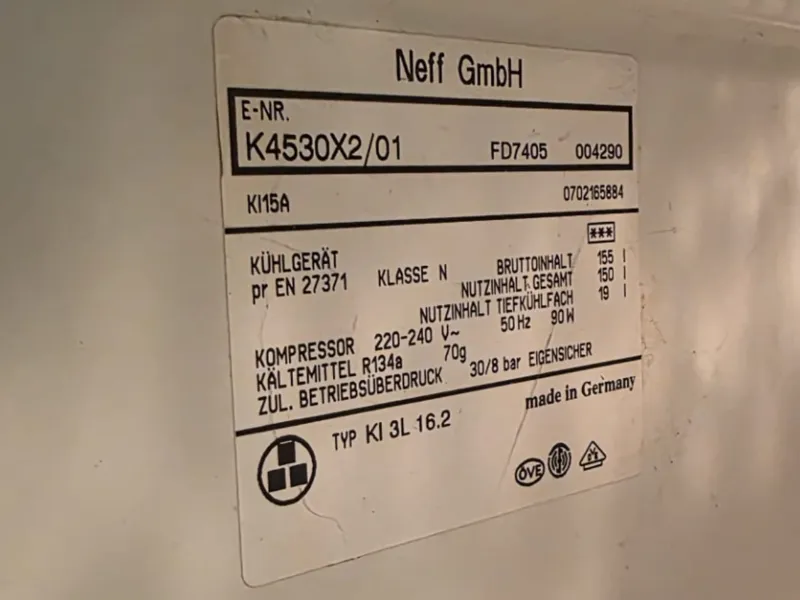 griff Gefrierfach 00059129 Neff Bosch Siemens 