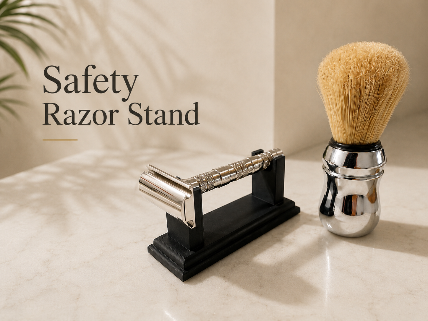 Safety Razor Stand – Minimal Shaving Holder