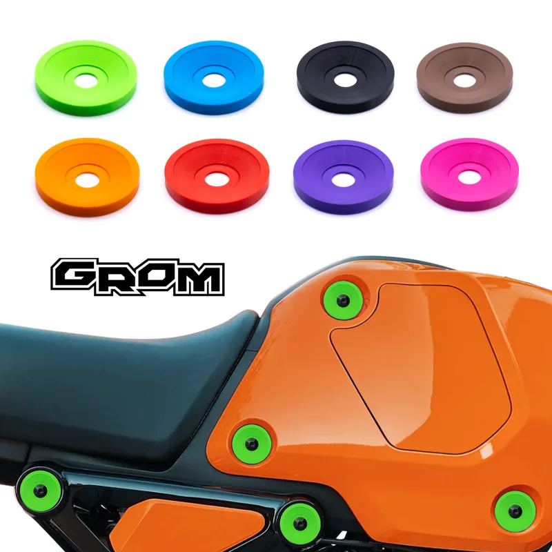 Honda Grom Fairing Washers - Grom Side Grommets
