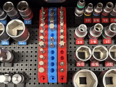 Toolgrid Holder for Wera 5/16" Hexagon Drive Bits
