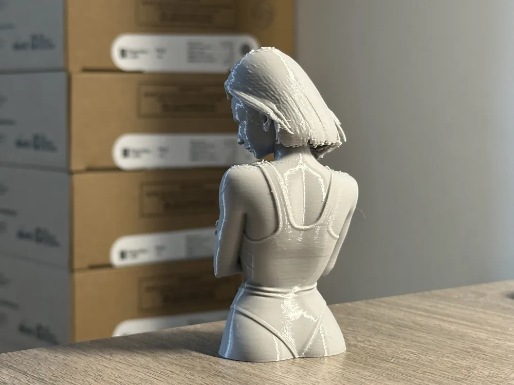Android 18 Removable Android 18 Battle-Damaged Version Bust Easy Supports - Free 3D Print ...