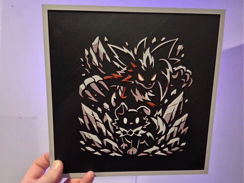 Midnight Lycanroc Evolution Hueforge