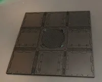 0.12mm layer, 15% infill - With Ironing