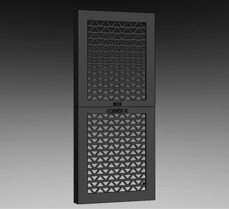 PC Front Cover for MSI Codex R