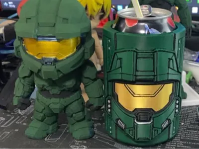 Master Chief Can Koozie | Halo 12oz Can Holder