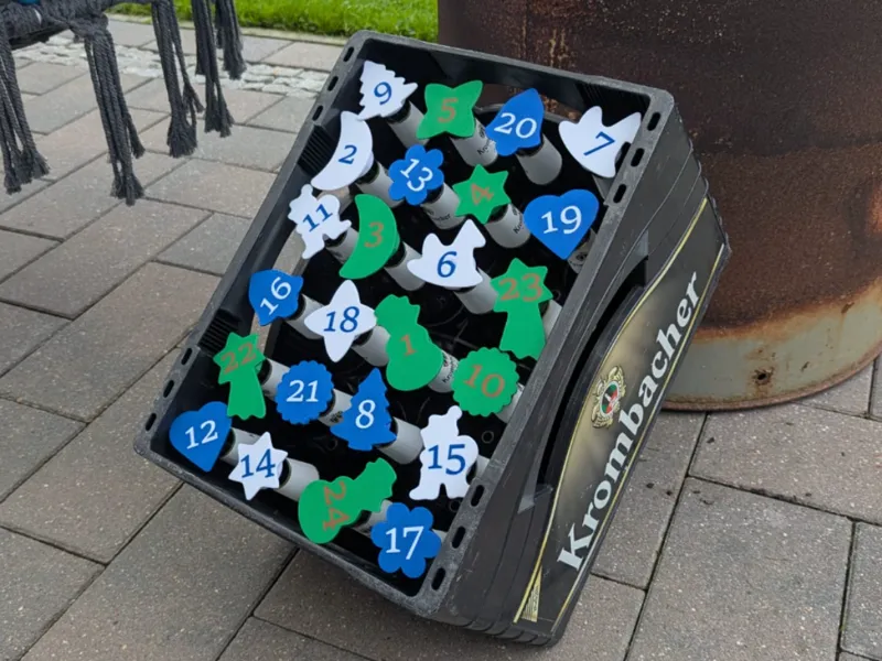 Adventskalender für die Bierkiste