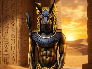 Stargate Anubis Cosplay Helm  Voll funktionsfähig