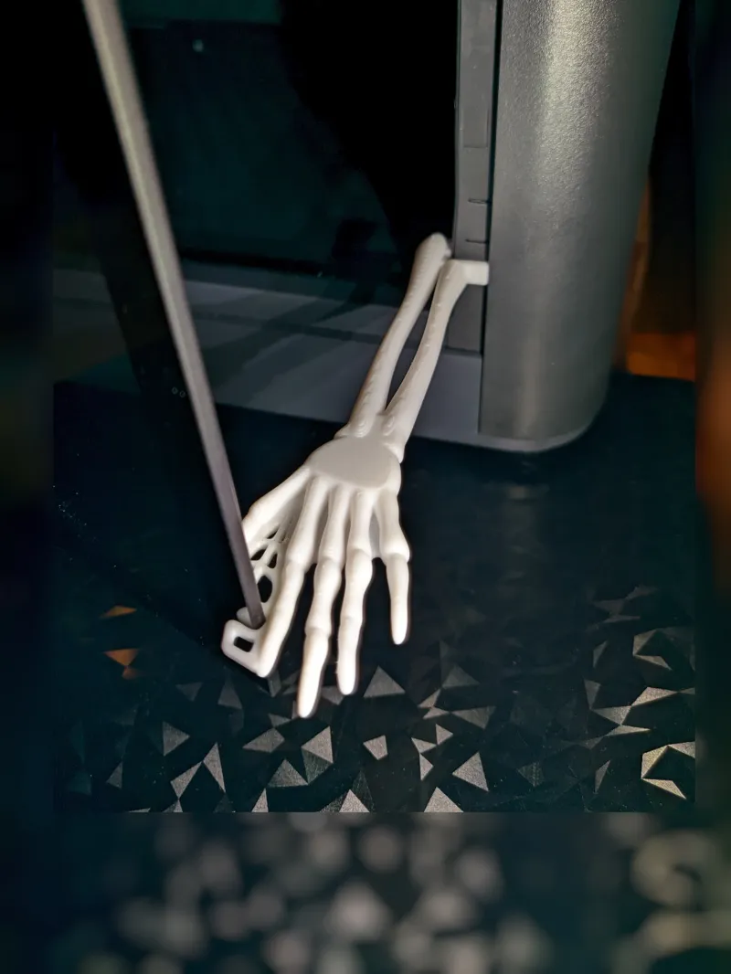 Skeleton Door holder Bambulab P1S P1P X1C