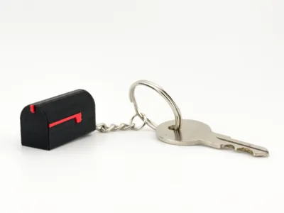 Mailbox Keychain