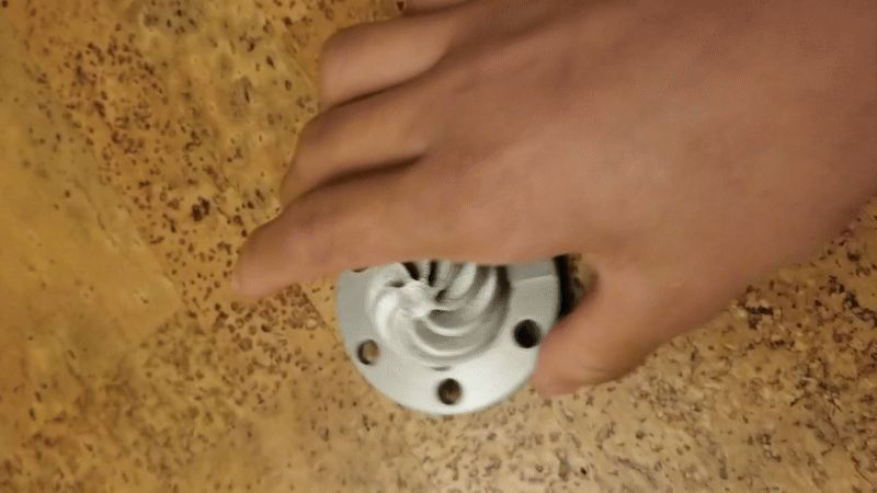 UFO spiral pass-through
