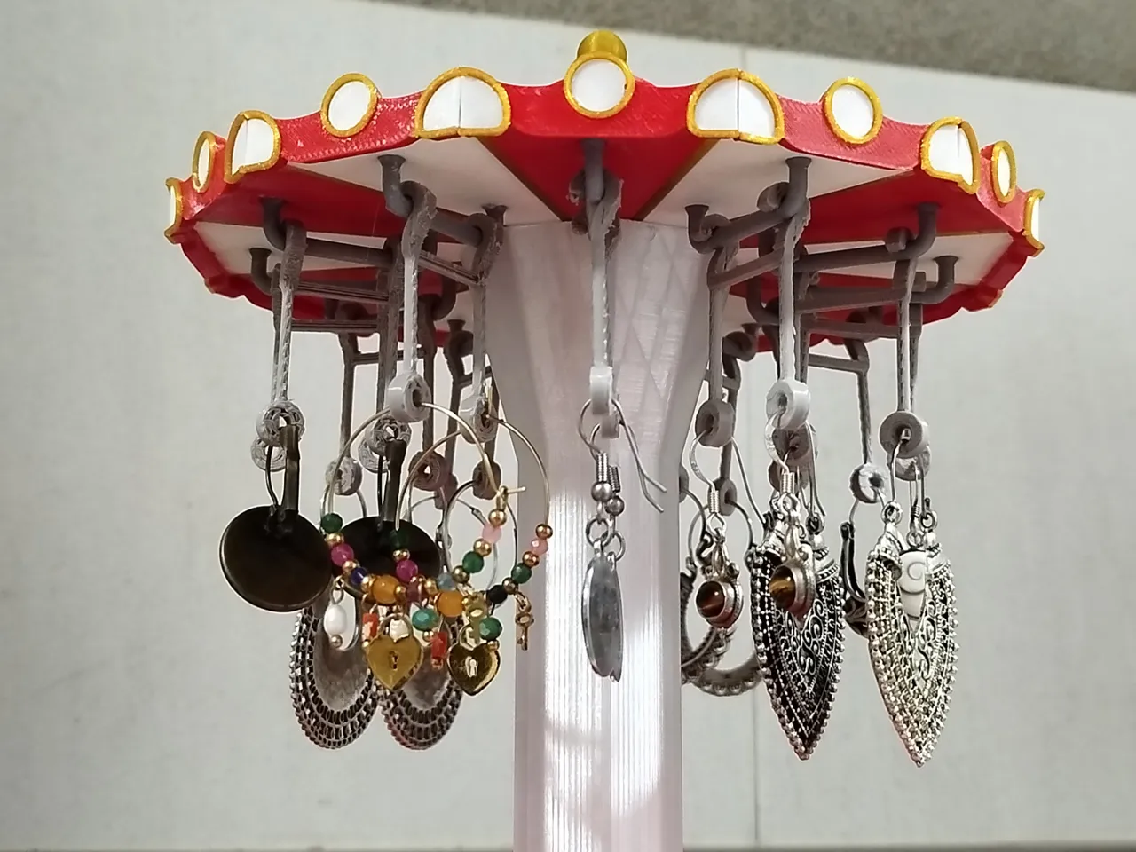 Carousel of earrings view 3