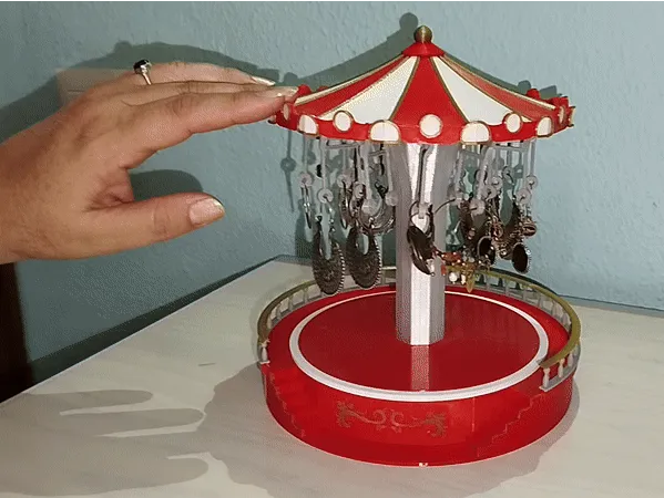 Carousel of earrings view 2