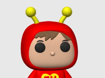 Chapulín Colorado Funko style – 3D Figure