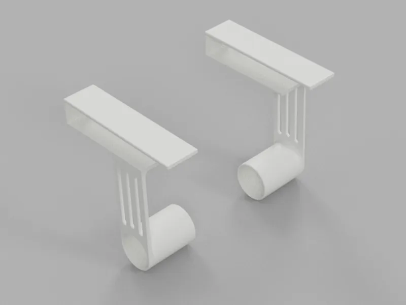 Kitchen paper towel hanger