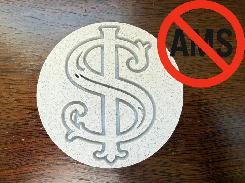 Dollar Sign Coaster ($)