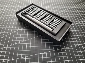 Gridfinity holder for Temu screwdriver (press fit)