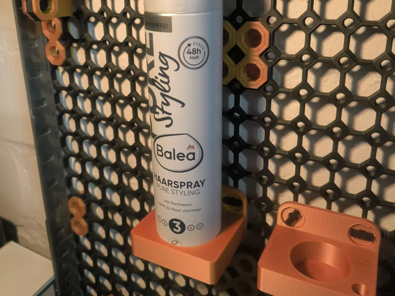Hairspray Holder for Multiboard