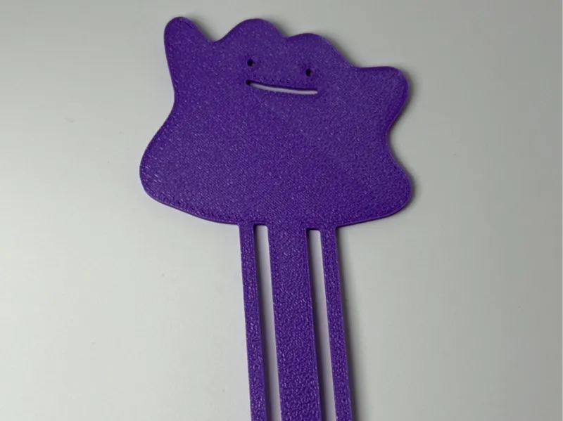 Ditto Pokemon Pokopia Bookmark