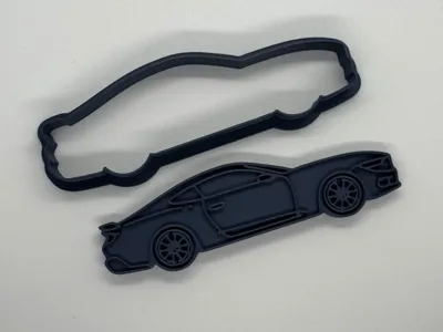 Mustang Cookie Cutter / Cookie Stamp