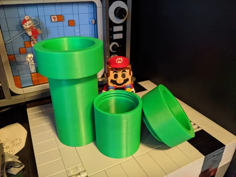 Mario Tube - Storage Container