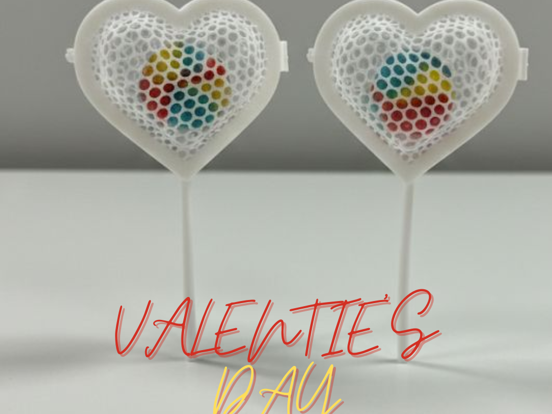 Heart Lollipop Cover - Valentine's Day