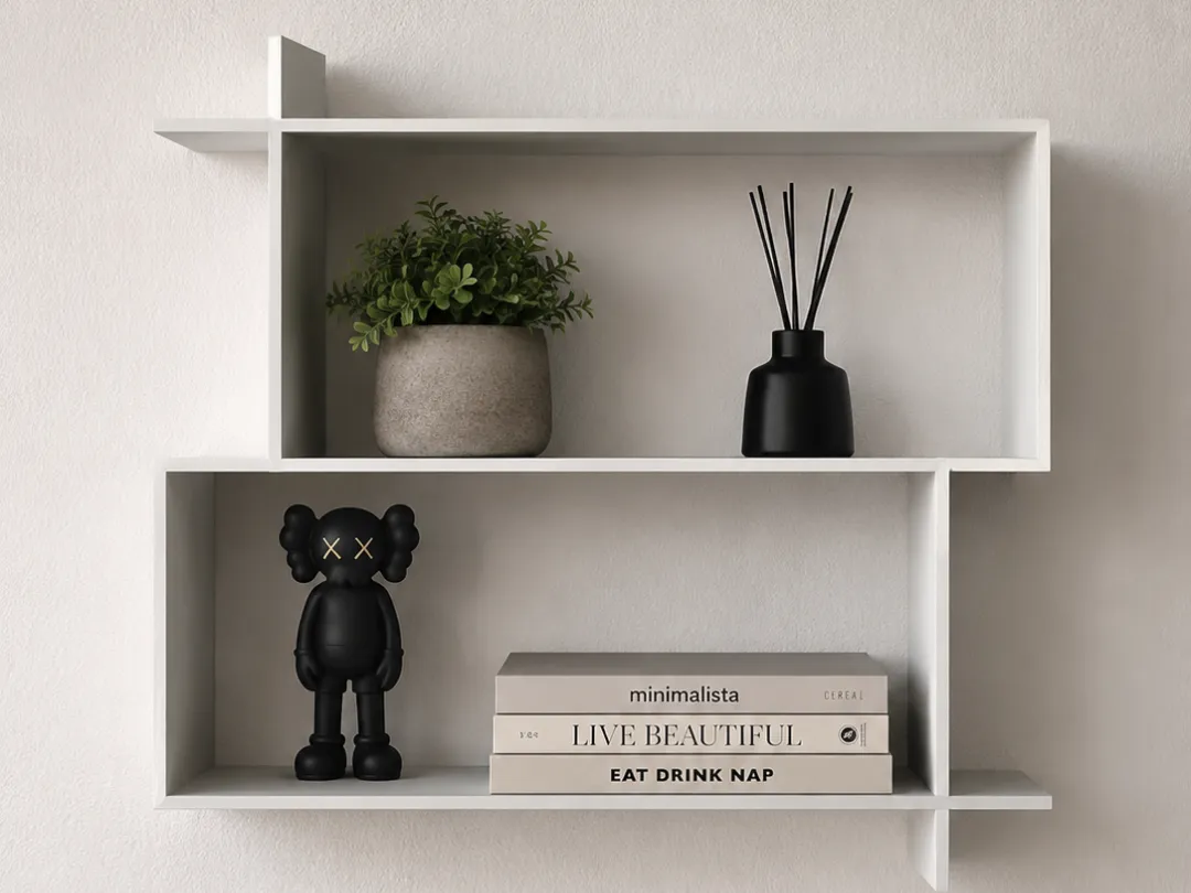 Modular Floating Shelf – Freely Mountable Shelf - Free 3D Print Model ...