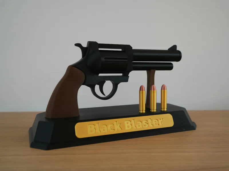 Blaster Customizable Revolver Stand (No AMS )
