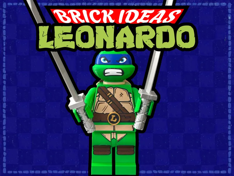 Leonardo NinjaTurtles brick-style - 500%