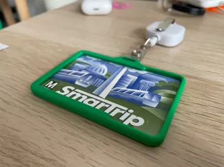 ID Badge Holder for 1 and 2 cards