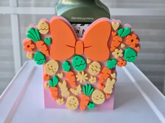 Minnie Easter Carrot soap holder