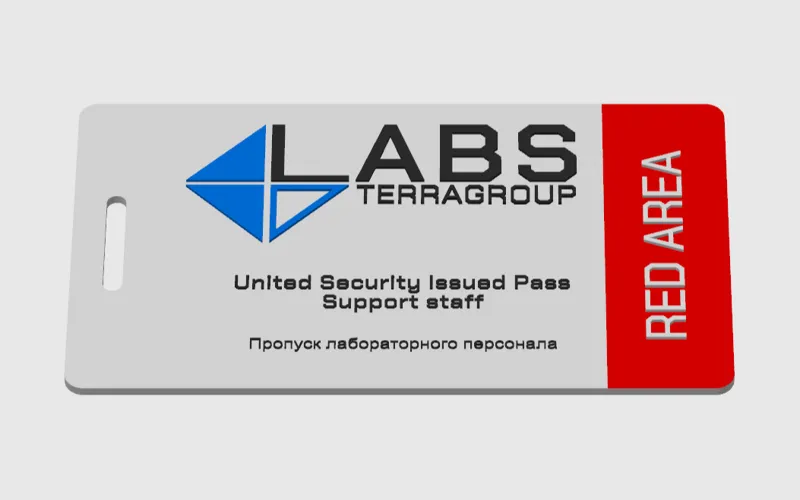 Escape from Tarkov Red Labs Keycard