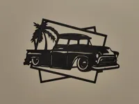 Hot rod américaine (déco murale) — photo 2