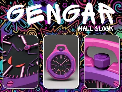 GENGAR - Wall Clock