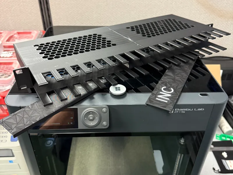 1U Cable Manager | Full 19 inch