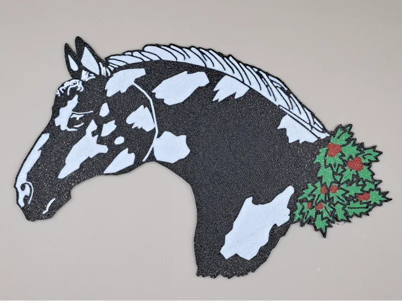Holly Horse Magnet