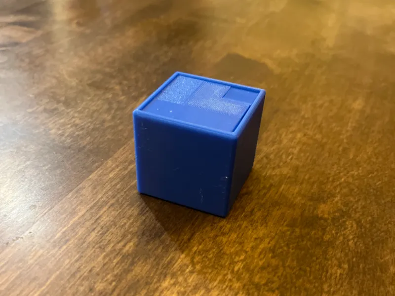Fun 9 piece puzzle cube-easy