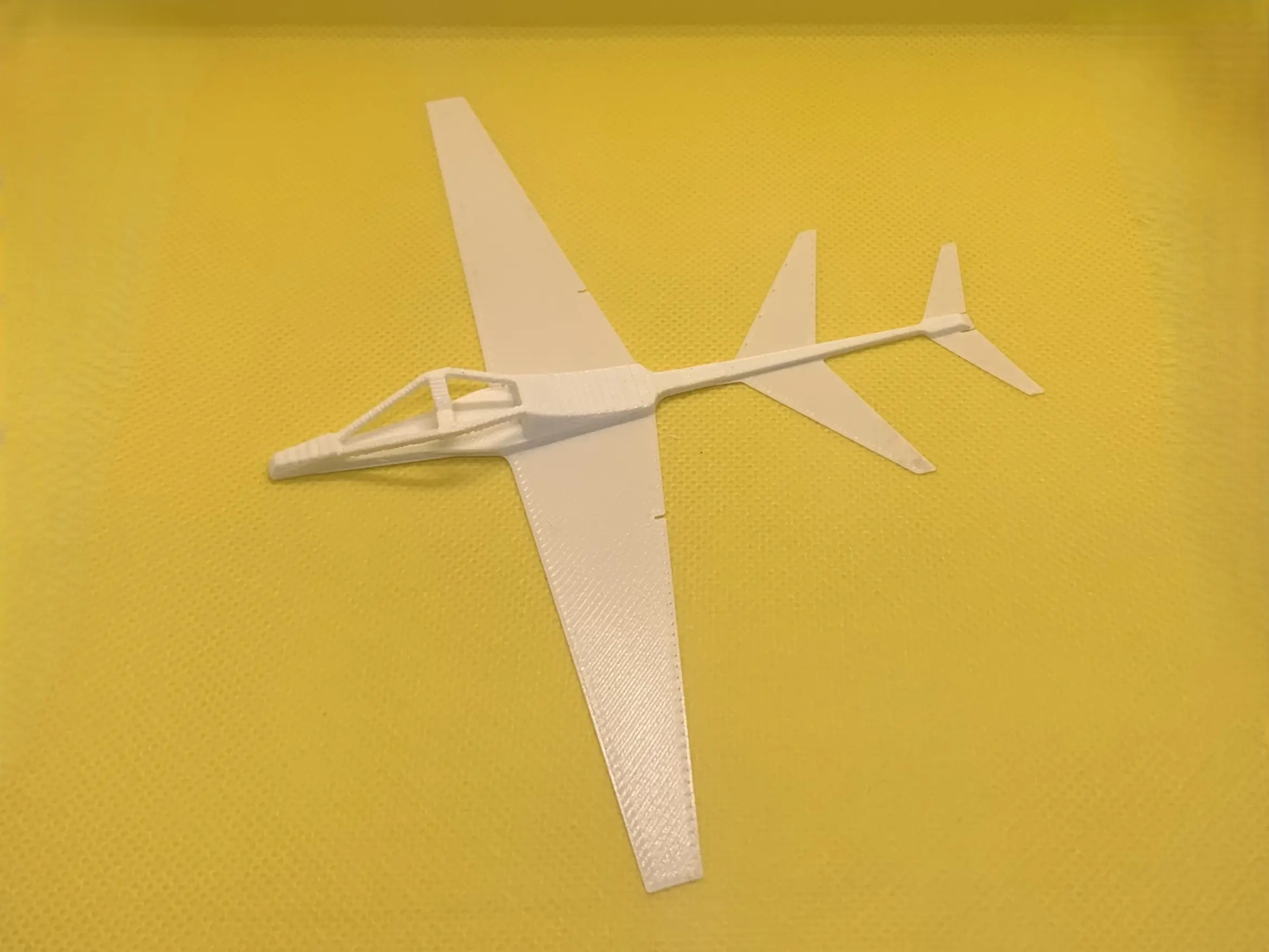 Miniatura 4 do modelo 3D 流隼—仅需3g创意滑翔机（Swift Falcon）