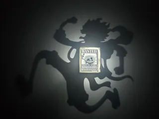 Lámpara de sombra Luffy Gear 5